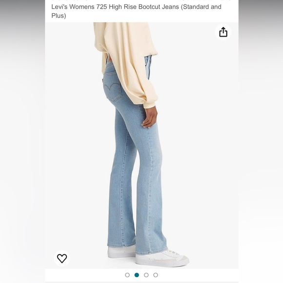 Levi’s 725 bootcut jeans - Picture 2 of 4